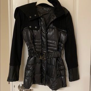 Kenneth Cole Down Jacket with wool sleeves